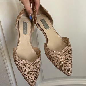 Betsy Johnson sparkle flats